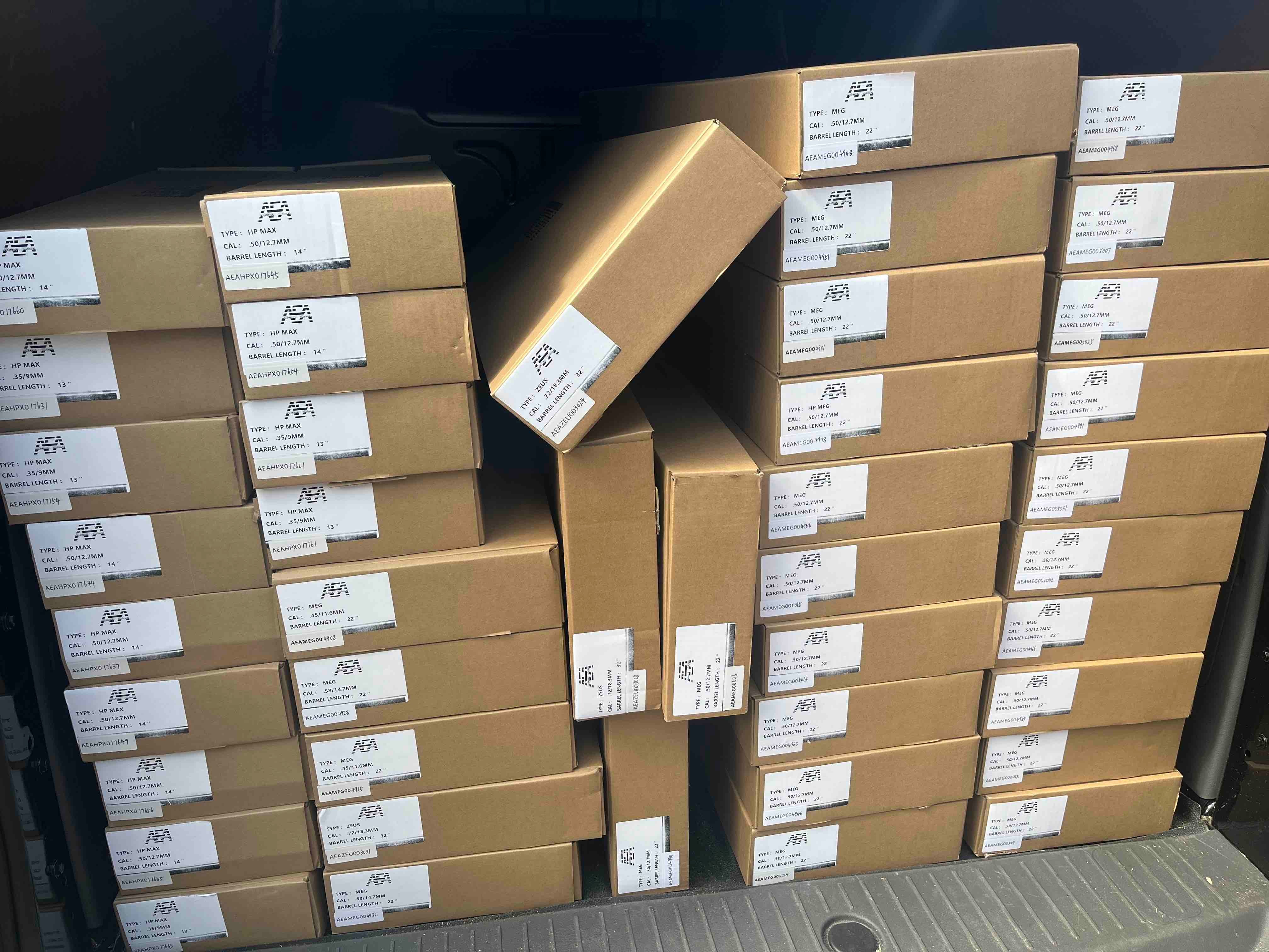 Vers van de pallet: AEA Airguns!