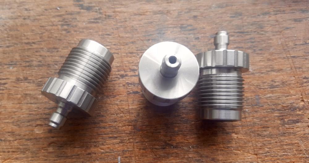 300 bar Edelstahl-DIN-Stecker mit Foster