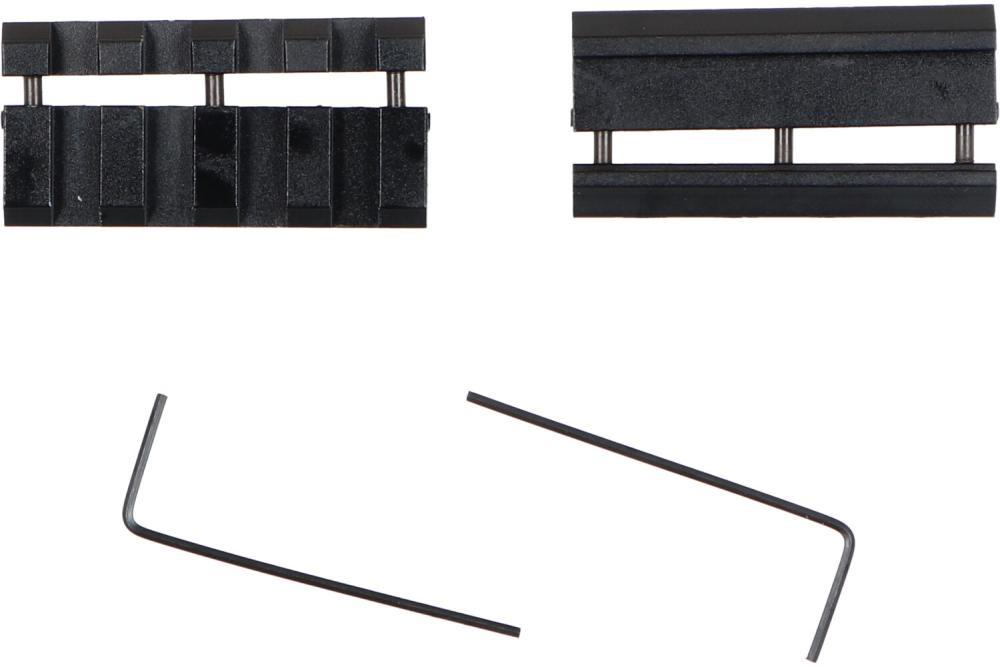 9-11 Dovetail Rails naar Picatinny