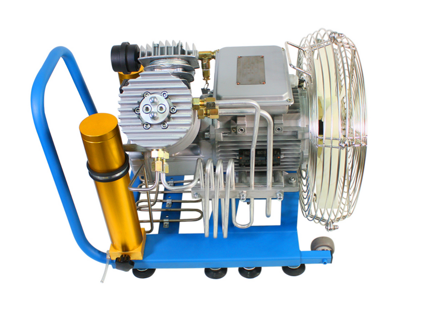 Carette Air Cooled V33 Compressor 300 bar Dual Purpose