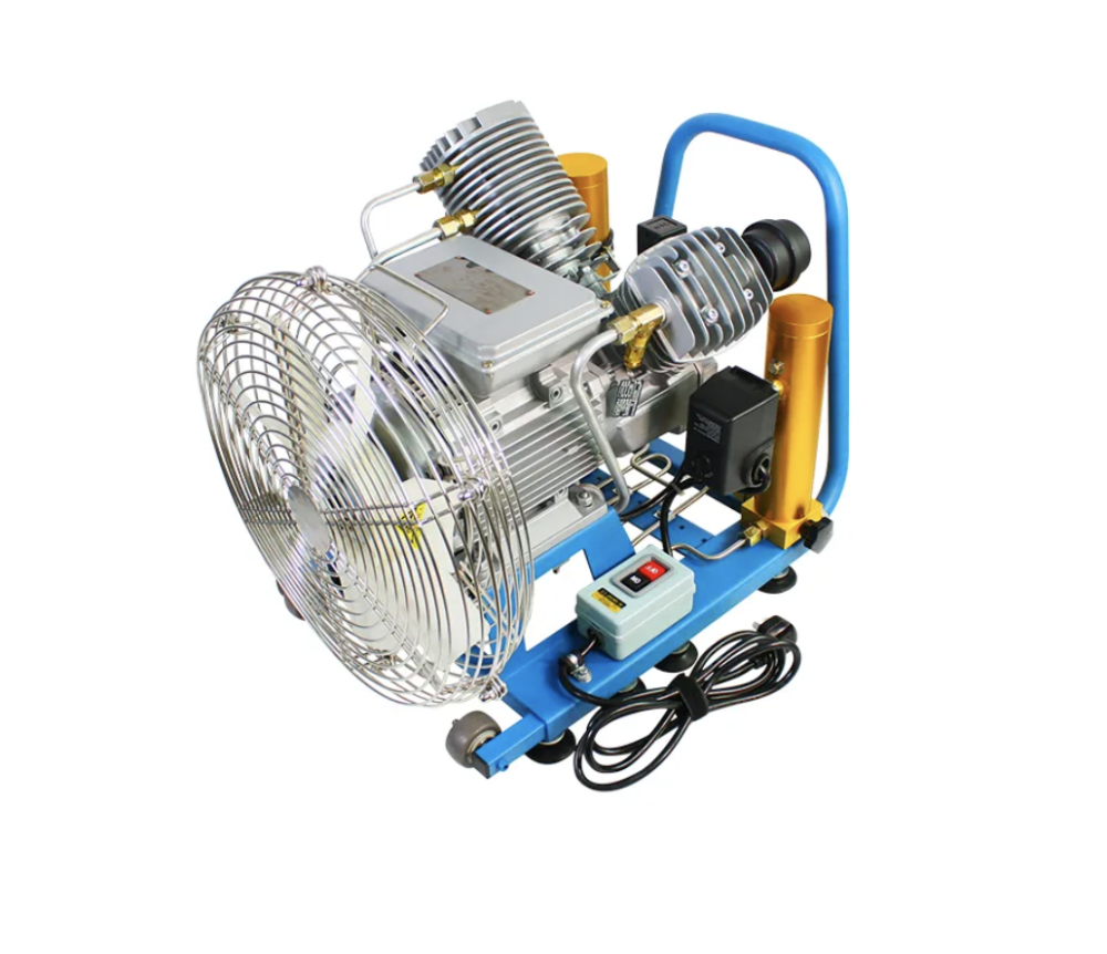 Carette Air Cooled V33 Compressor 300 bar Dual Purpose