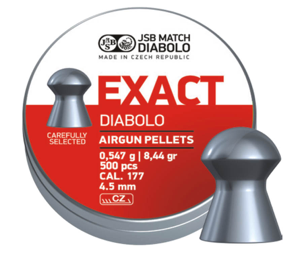 JSB Exact Diabolo 4,52mm .177 8,44gr