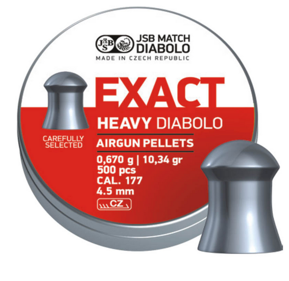 JSB Exact Heavy 4,52mm .177 10,34gr