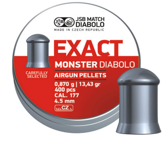 JSB Exact Monster 4,5mm .177 13,43gr