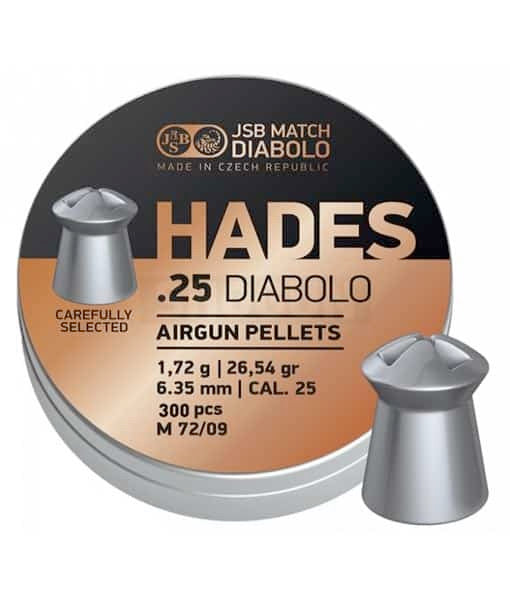 JSB Hades 6,35mm .25 26,54gr Bigbox