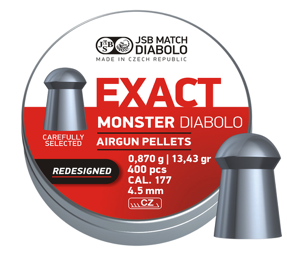 JSB Monster Redesigned 4,5mm .177 13,43gr