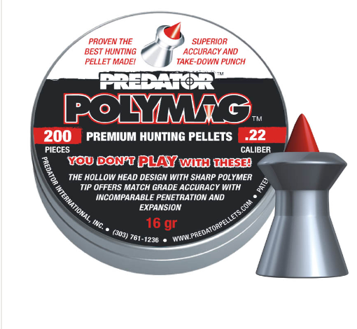 JSB Predator Polymag 5,5mm .22 16gr