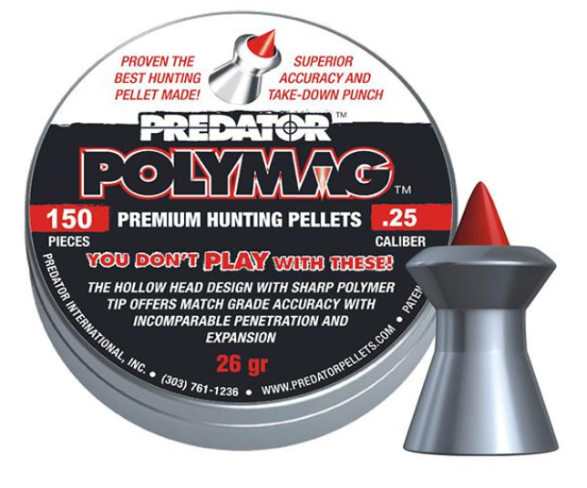 JSB Predator Polymag 6,35mm .25 26gr