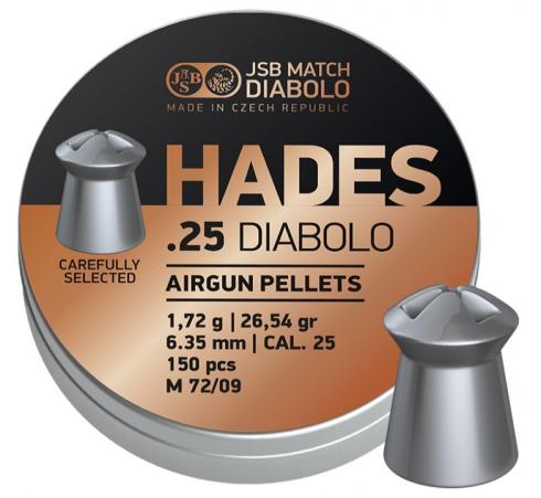 JSB Hades 6,35mm .25 26,54gr