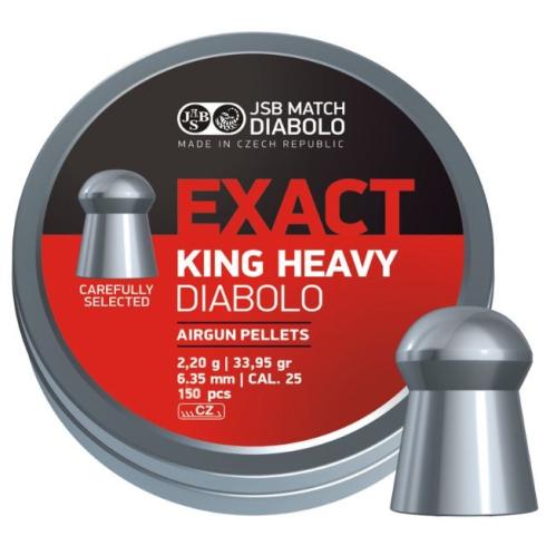 JSB King Heavy .25 6,35mm 34gr