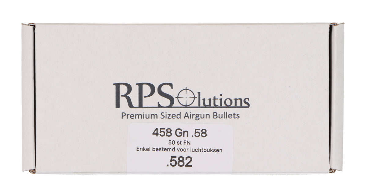 RPS .58 Slugs 458 Grains emballage