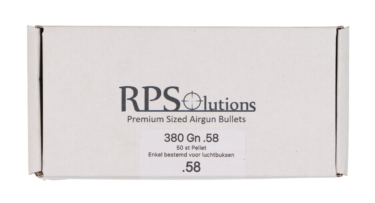 RPS .58 Pellets 380gr verpakking