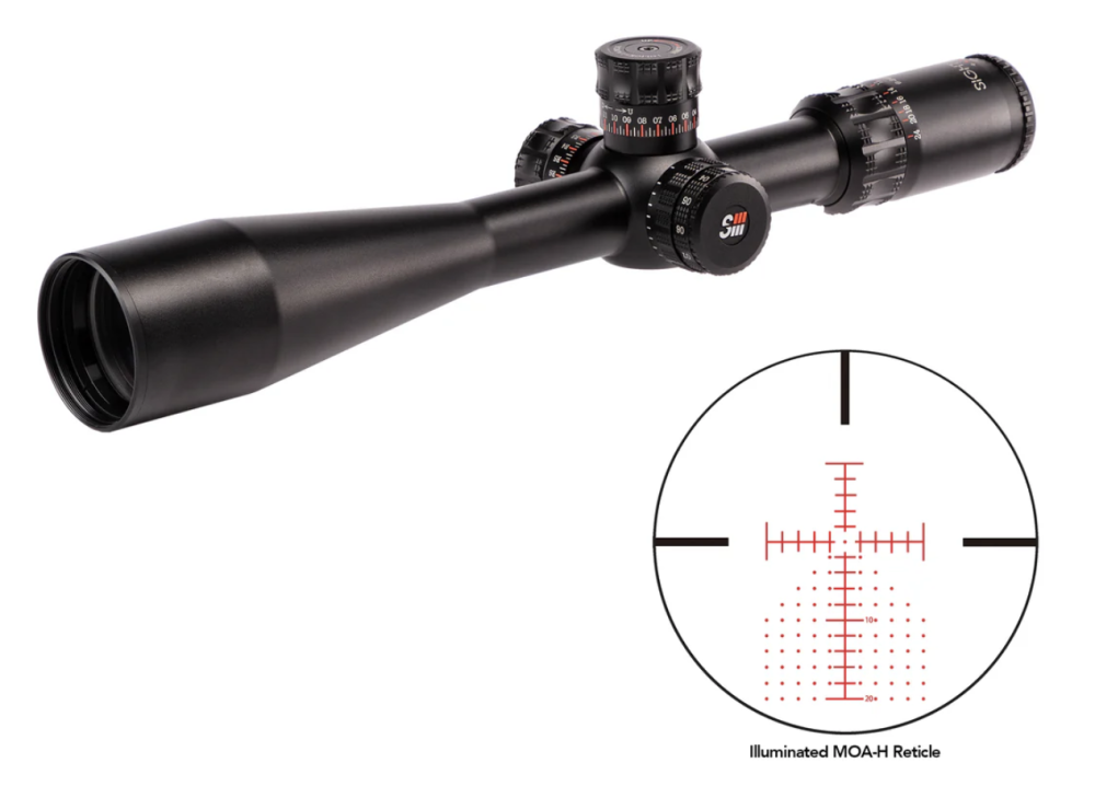 Sightron SIII PLR 6-24x50 MOA-H ZSIR 28002