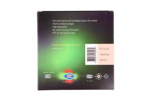 ZAN Lead Free Slugs .22 5,5mm 15gr