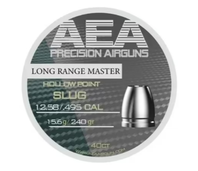 AEA Long Range Master Hollowpoint-Slugs 12,58mm .495 (.50)