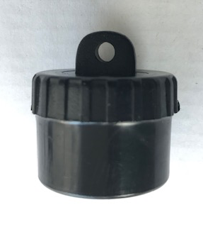 Stofkap t.b.v. DIN koppeling (kunststof)