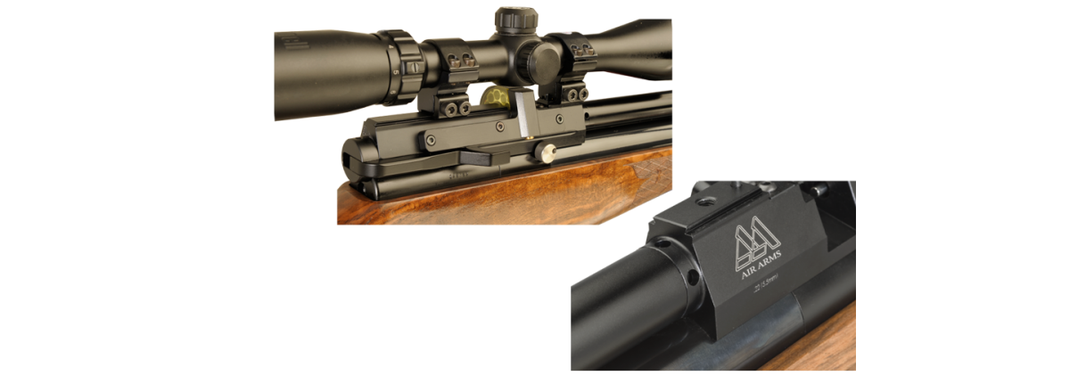 Air Arms S510 XS Extra FAC SL Regulated - detail