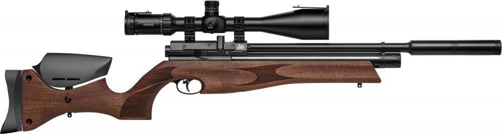 Air Arms S510R Ultimate Sporter Carbine Regulated - walnoot met Hawke kijker