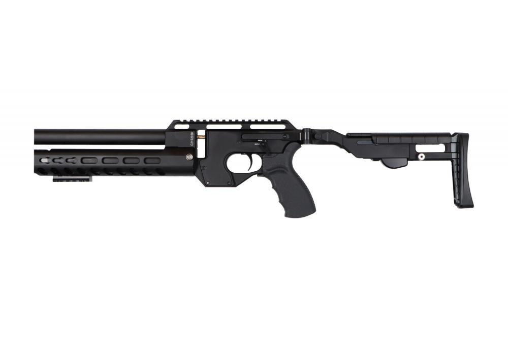 AirMaks Katran XB HP - fusil de type « bullpup » à crosse rabattable