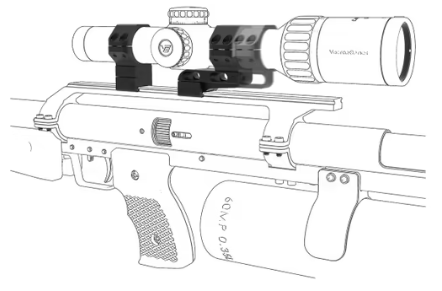 Vector Optics Cantilever 30mm Dovetail Mounts (Verstelbaar)