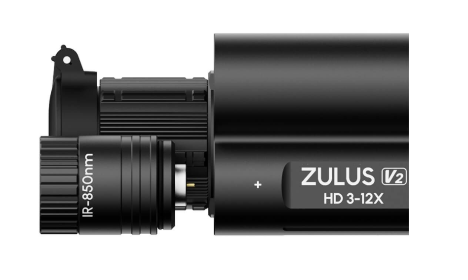 Lunette de visée DNT Zulus HD 3-12x LRF V2 jour/nuit