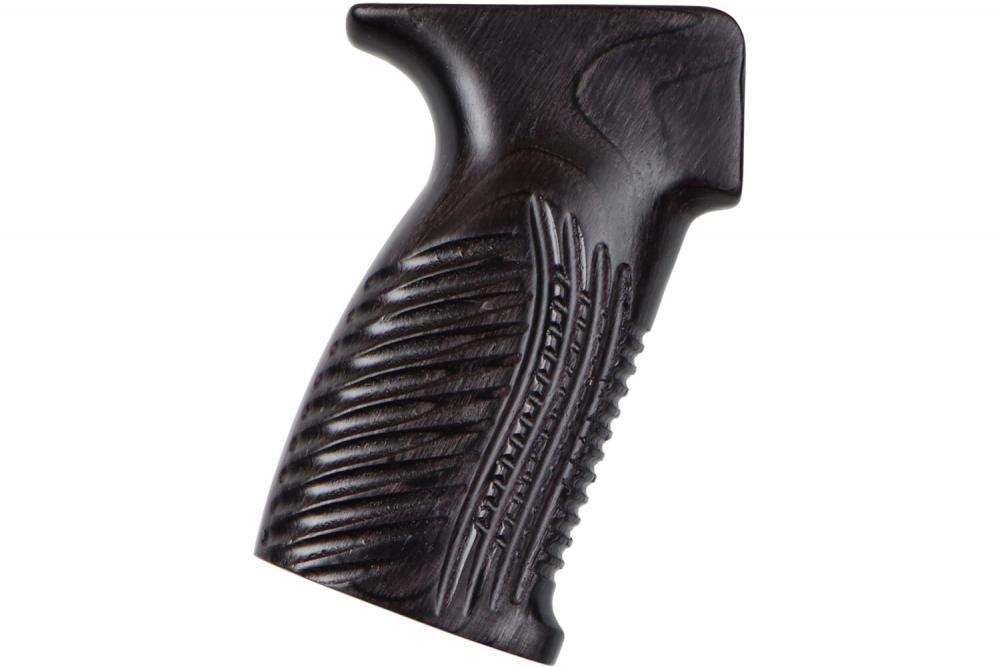 Edgun Leshiy2 Handgrip Red/Black - zwart, zijaanzicht
