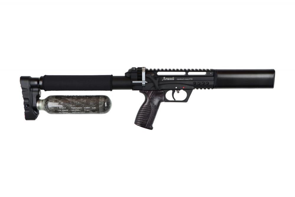 Edgun Leshiy2 Standard EAR Carbon-Flasche 240 cc – Detailansicht