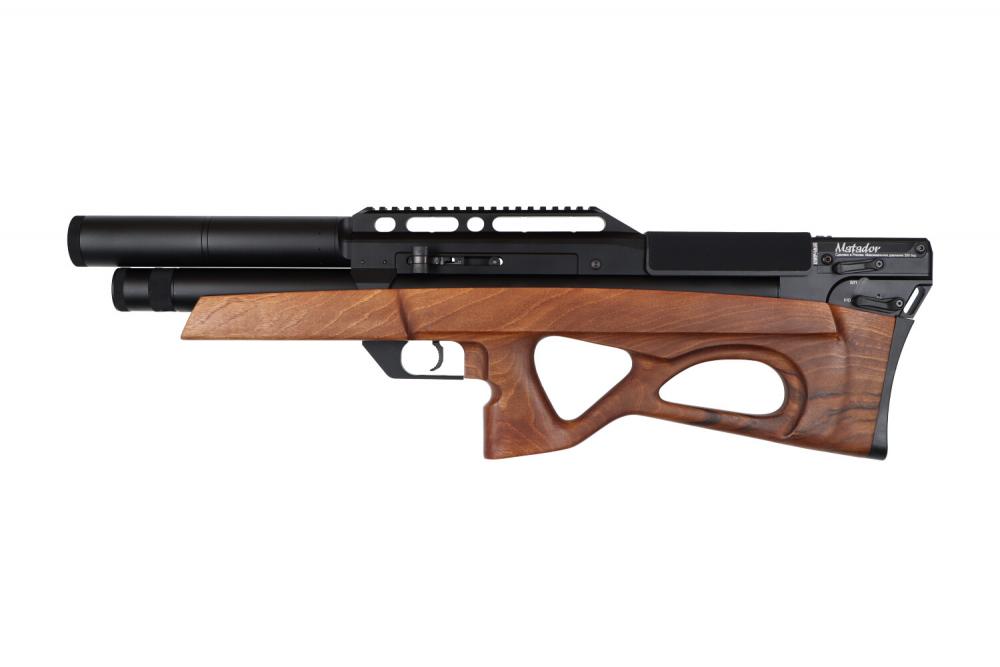 Edgun Matador R5M Walnut Std - zijaanzicht