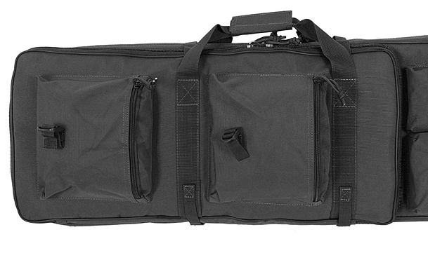 Dubbel Foudraal 82cm x 28cm Zwart