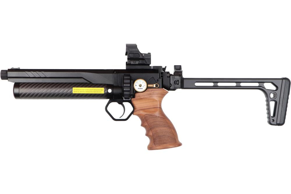 GK1 Pistool Aluminium Klap Kolf Picatinny - Rubber Buttpad