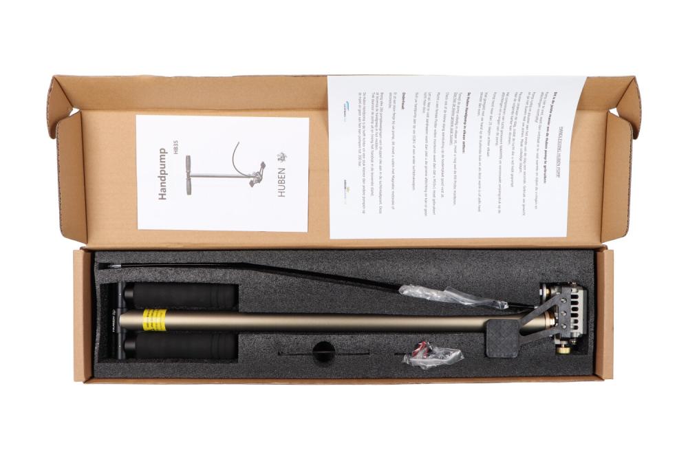 Huben Airguns Handpomp 350 Bar + Huben Vulplug