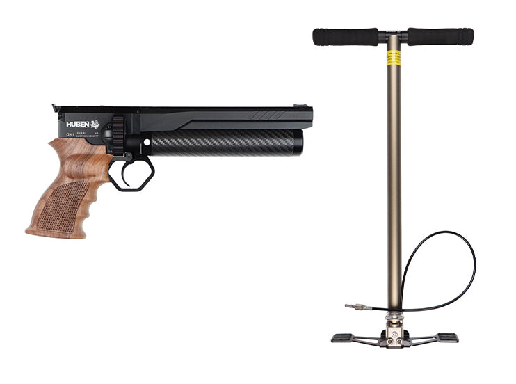 Huben GK1 Pistool (V3+) + Handpomp Combi-Deal