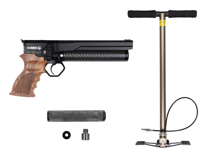 Huben GK1 (V3+) + Demper + Handpomp Combi-Deal