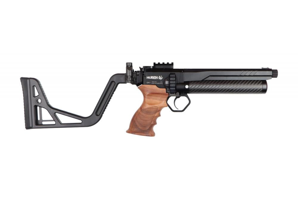 GK1 Pistool Aluminium Klap Kolf Picatinny - Tactical Rubber Buttpad