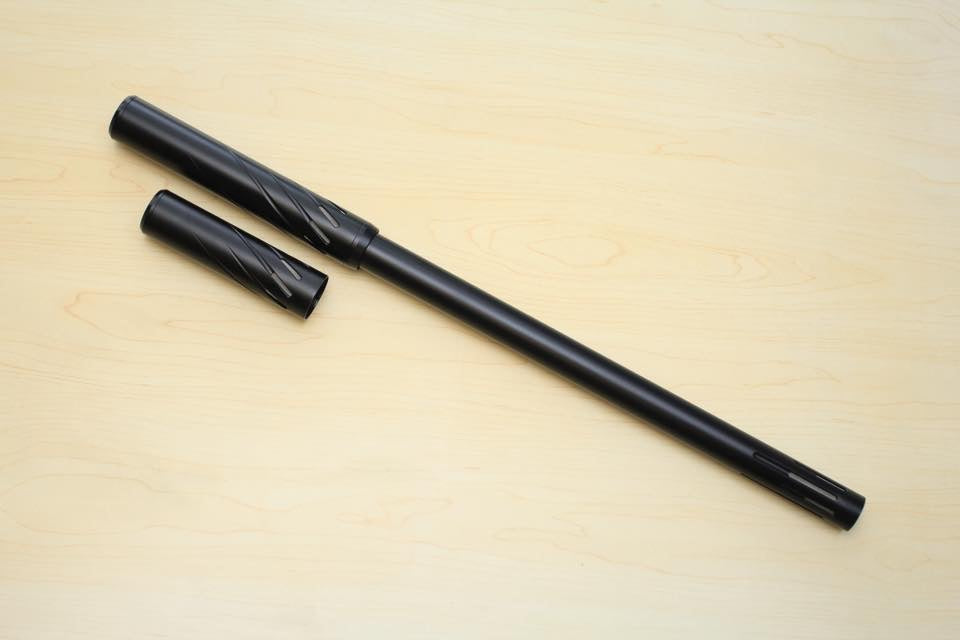 Huggett Shroud + Snipe Silencer Daystate Wolverine