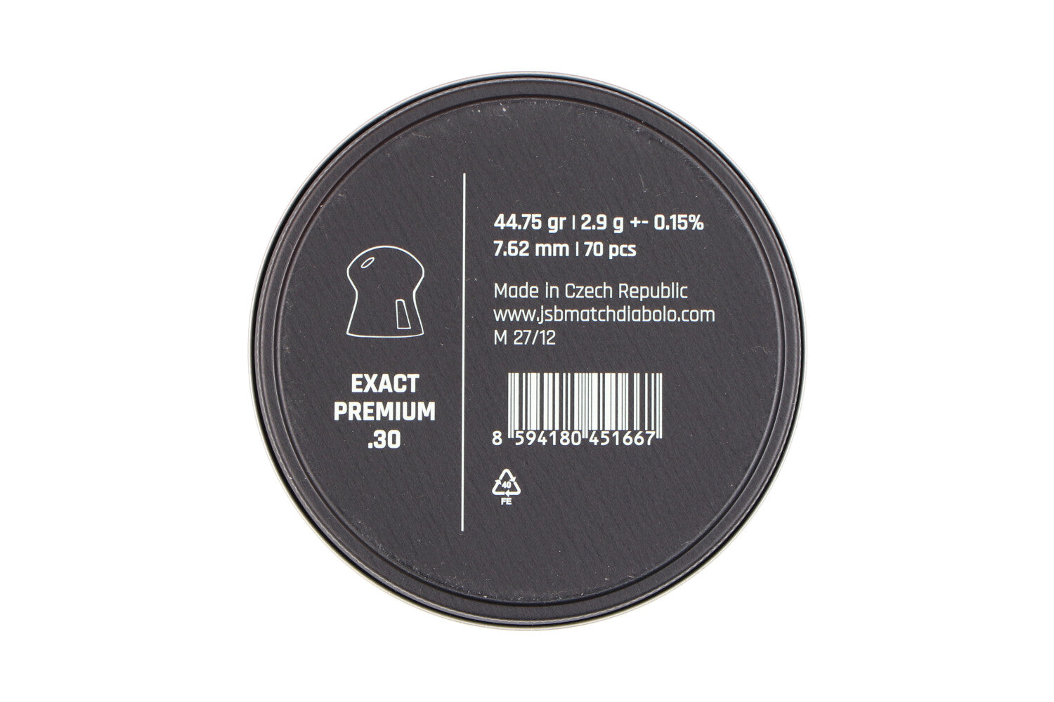 JSB Exact 7,62mm .30 LIGHT 44,75gr - PREMIUM