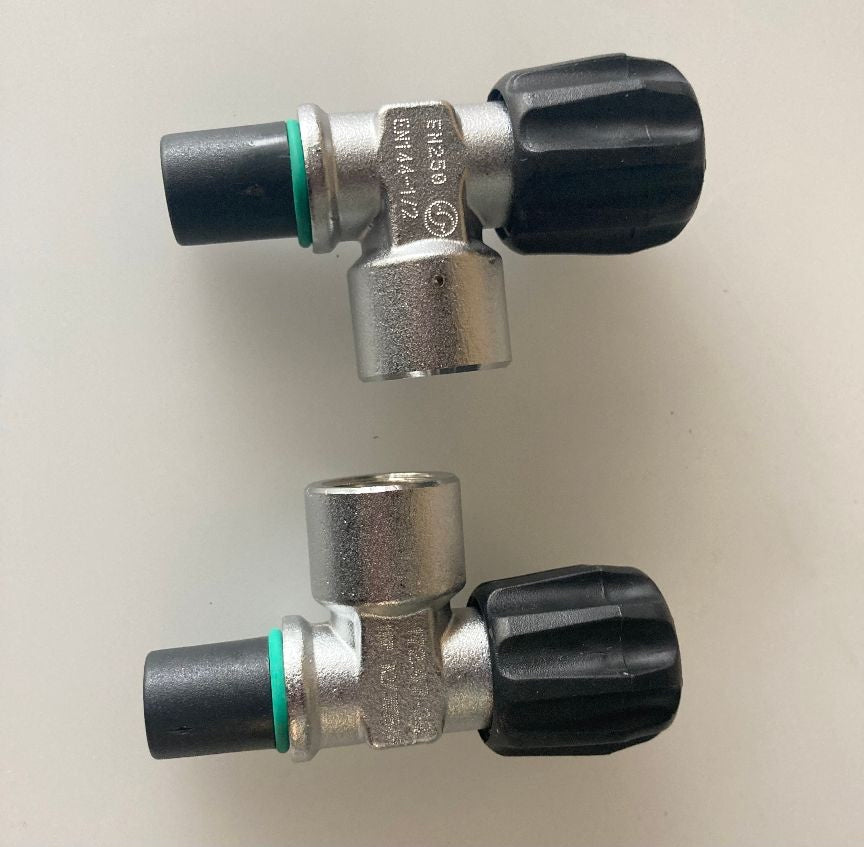 Kraan 300 bar Fles M18x1.5