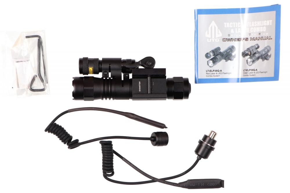 Laser / Lampset UTG Red QD Lever Lock Weaver / Picatinny