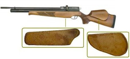 Ledergriff-Set – Lederbacke für den Schaft eines Luftgewehrs