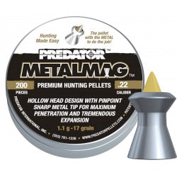 JSB Predator Metalmag Pellets 5,5mm .22 17gr