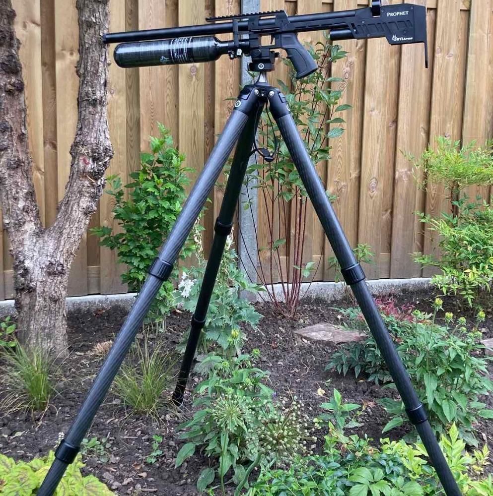 PSR Carbon Tactical Shooting Tripod Military Superheavy