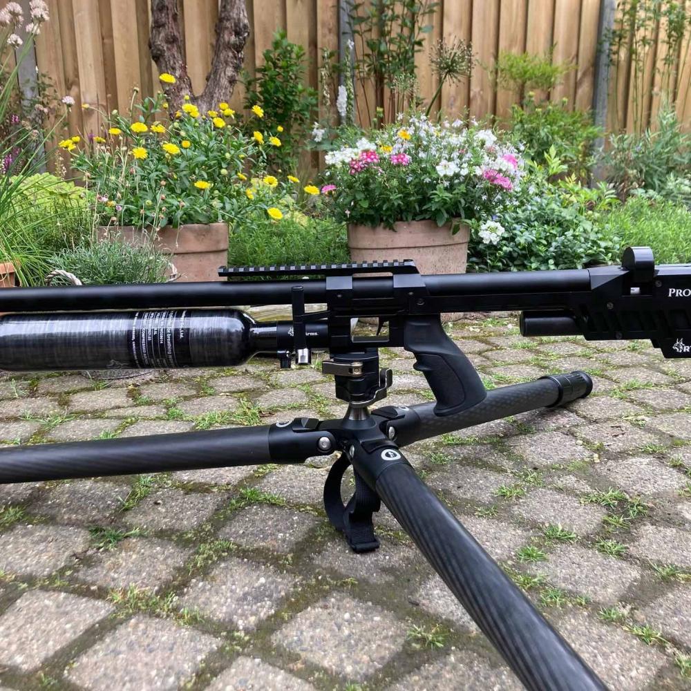 PSR Carbon Tactical Shooting Tripod Military Superheavy