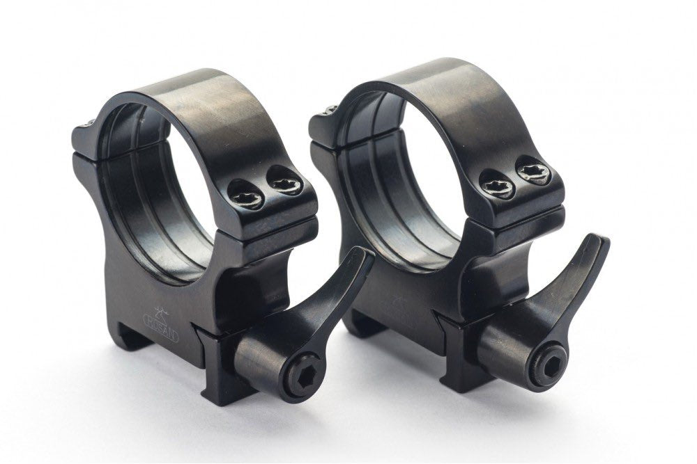 Rusan-Mikron Steel Precision Tactical Picatinny Rings 34mm H18 QDT