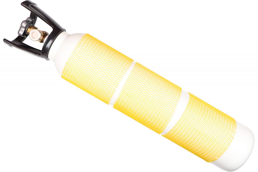 Stalen Fles 300 BAR + Draagbeugel 10 liter