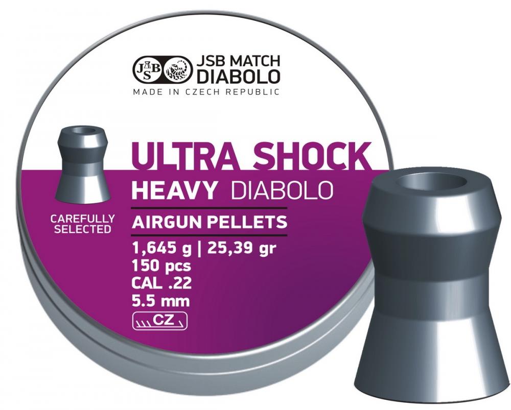 JSB Ultra Shock Heavy 5,5mm .22 25,39gr
