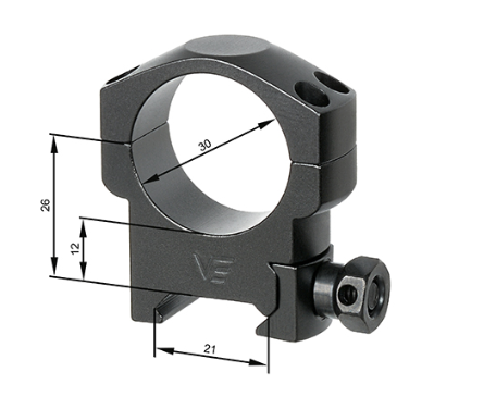 Medium Mounts 30mm Picatinny Vector Optics