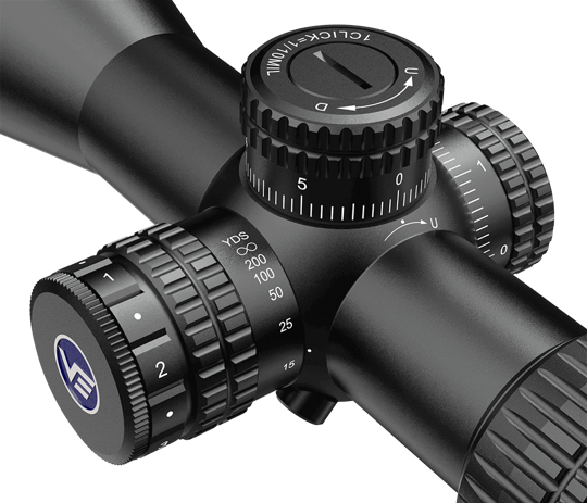 Vector Optics Veyron 3‑12×44 IR SFP Compacte Richtkijker