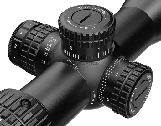 Vector Optics Veyron 3‑12×44 IR SFP Compacte Richtkijker