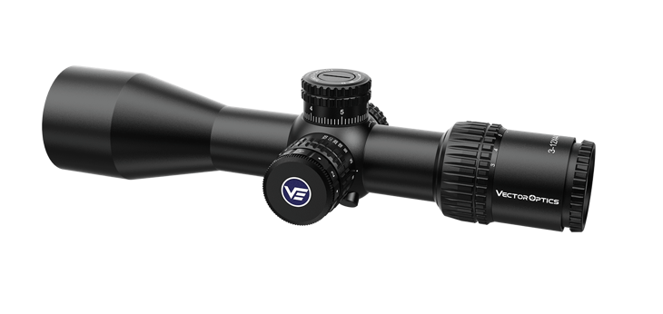 Vector Optics Veyron 3‑12×44 IR SFP Compacte Richtkijker