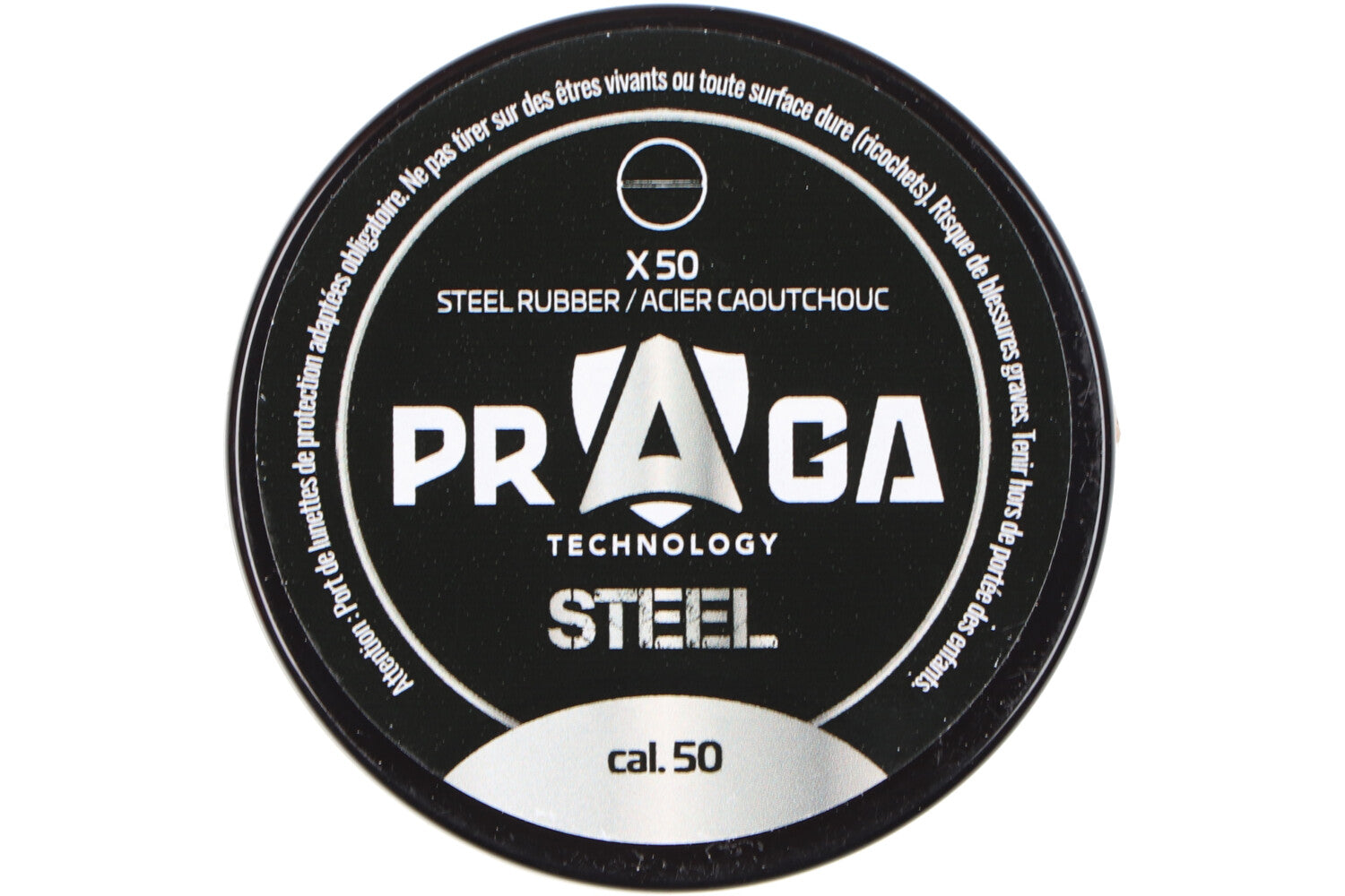 Praga Defense STAAL / Rubber Ballen VESTA .50